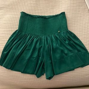 Emerald green natural life shorts